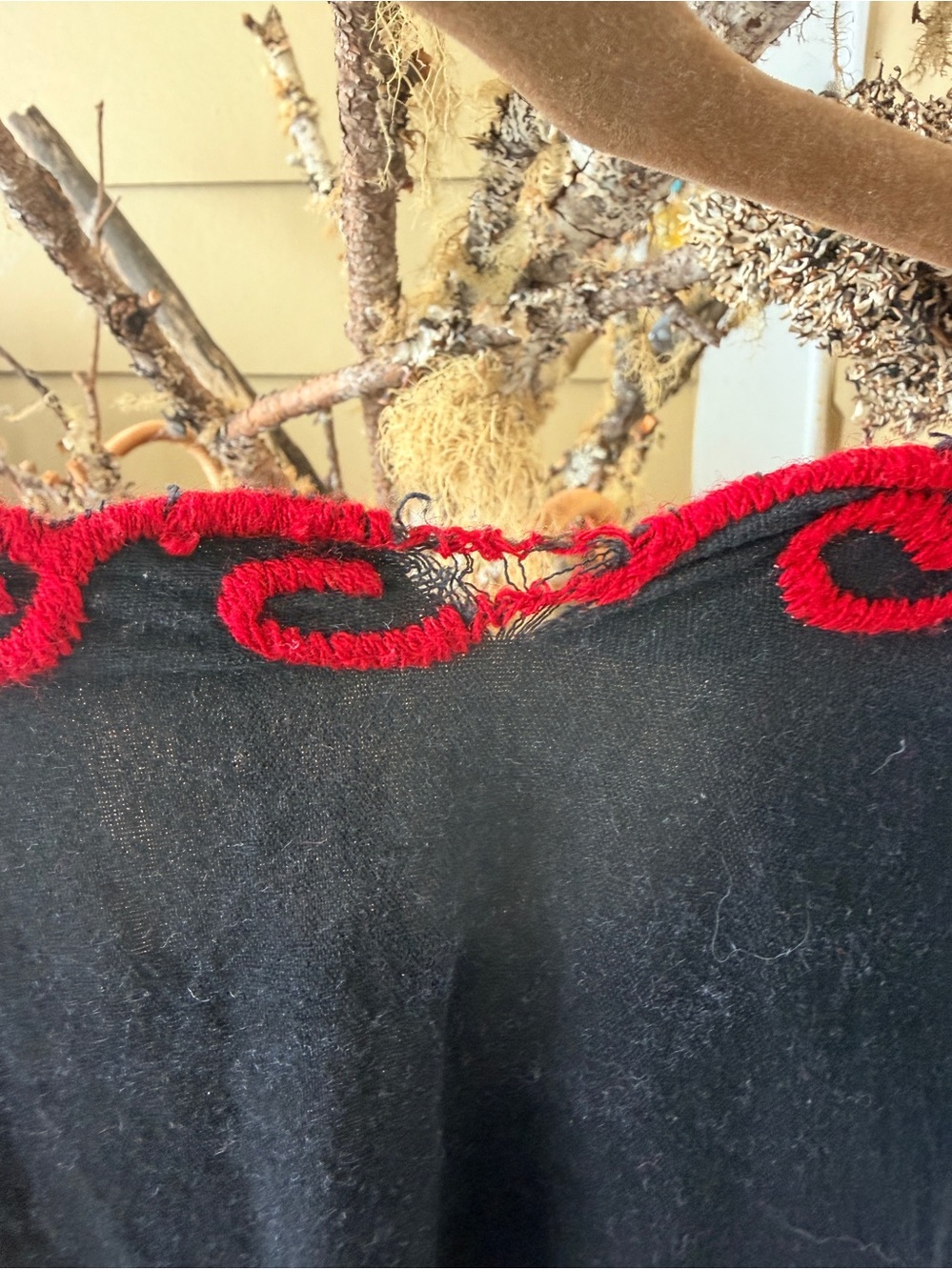 Vintage mexican embroidered Huipil - Picture 3 of 3